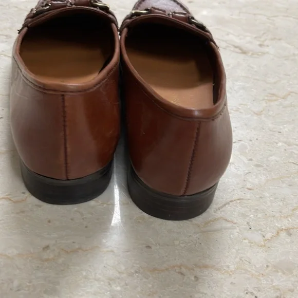 Etienne Aigner Size 8 women’s brown loafers - Picture 4 of 5